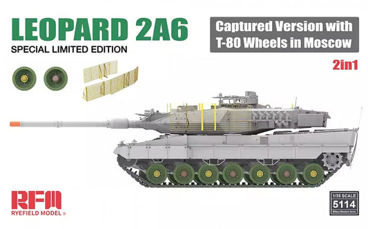 010 - Rye Field Model - 5114 - Leopard 2A6 with T80 Wheels - primary image
