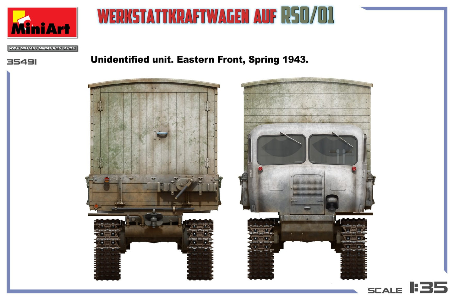303 - Miniart - 35491 - Werkstattkraftwagen Auf RSO/01 - paint schemes
