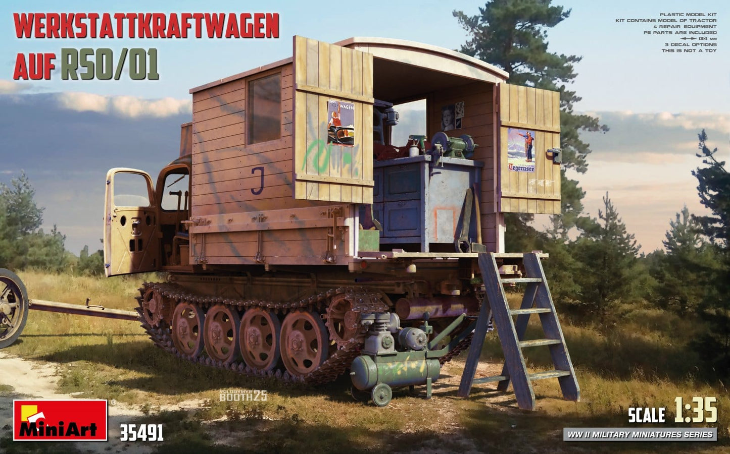 010 - Miniart - 35491 - Werkstattkraftwagen Auf RSO/01 - primary image