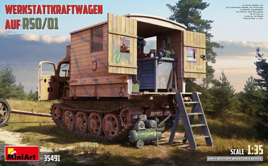 010 - Miniart - 35491 - Werkstattkraftwagen Auf RSO/01 - primary image