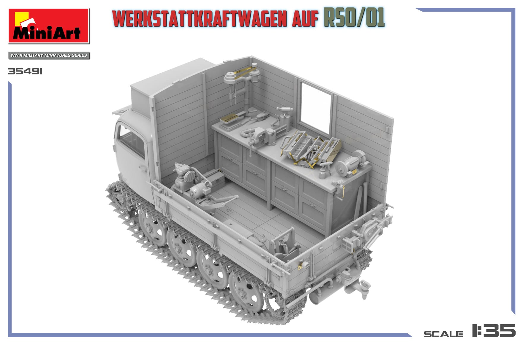 Miniart - 35491 - Werkstattkraftwagen Auf RSO/01 - digital model