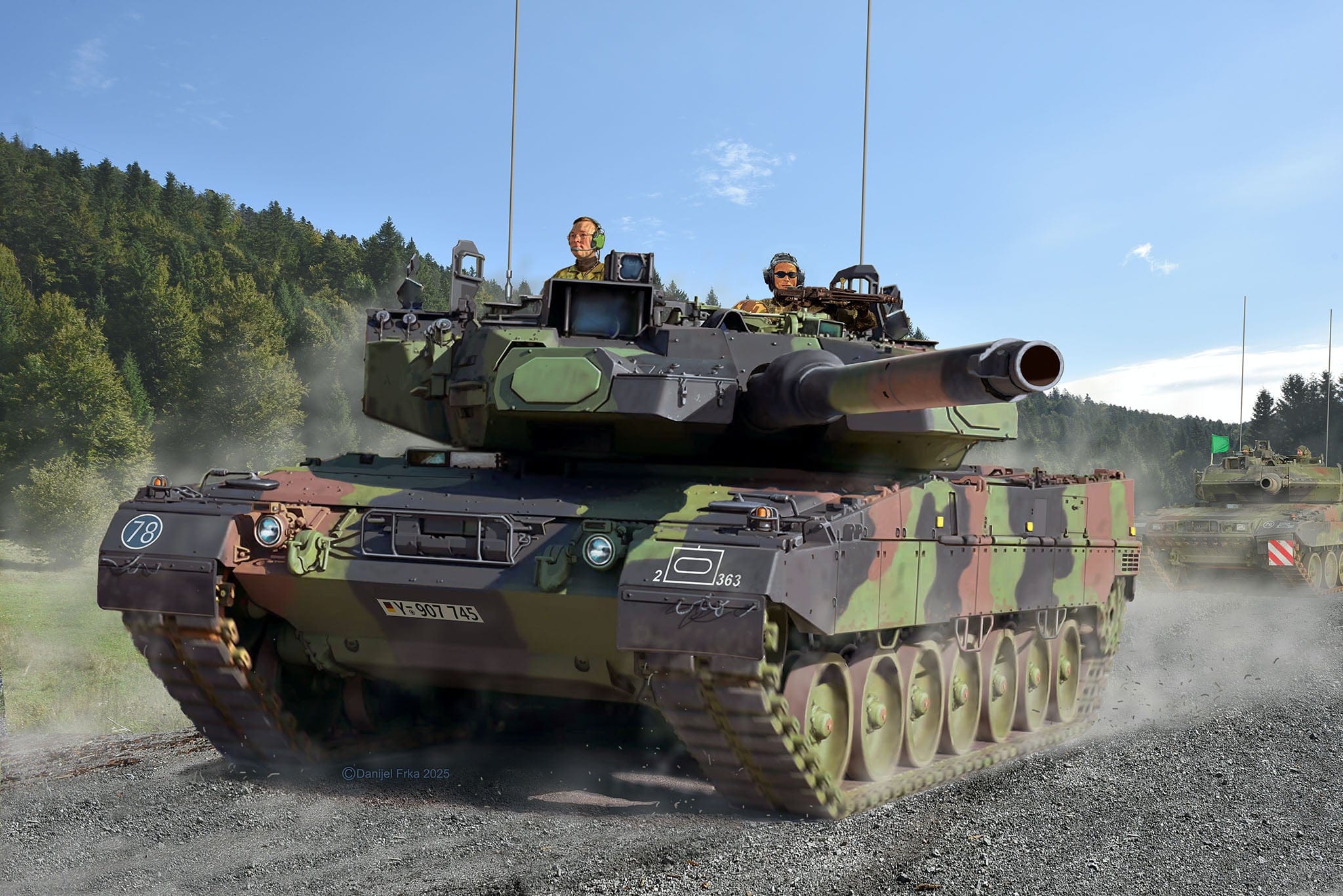 Revell - 63360 - Leopard 2A7A1 [model set] - box art