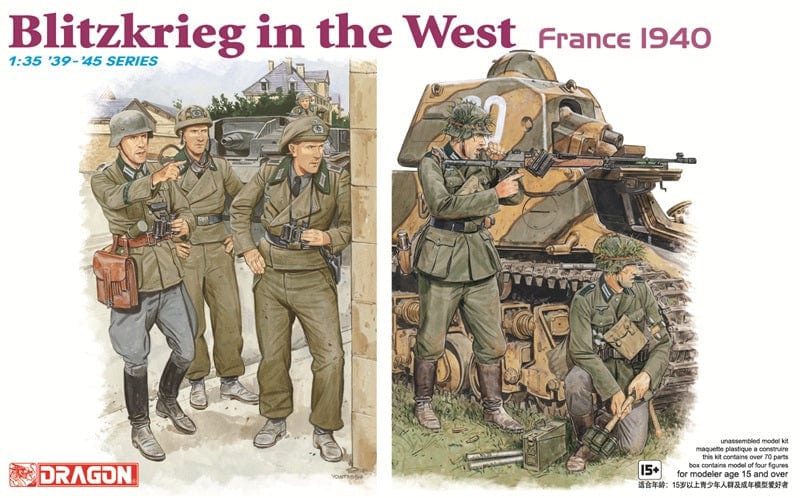 010 - Dragon - 6347 - German Infantry (France 1940) ‘Blitzkrieg in the West’ - primary image