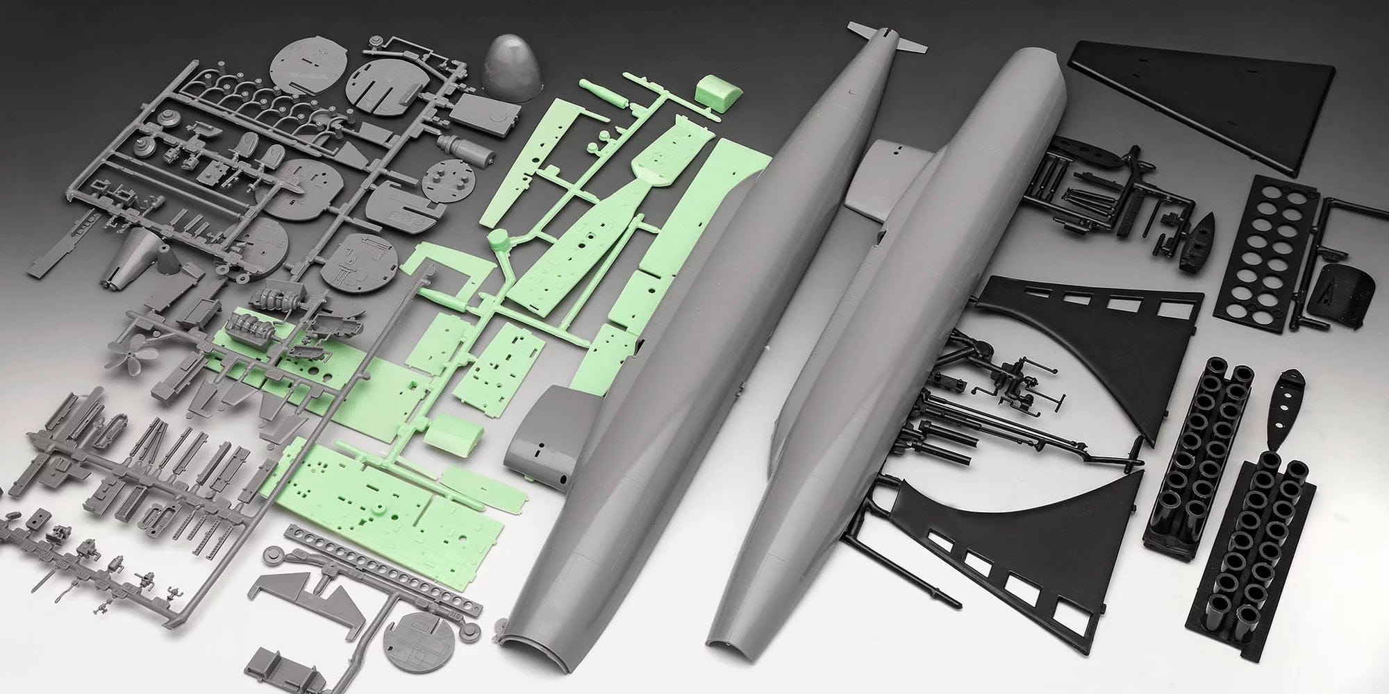 Revell - 05177 - USS Abraham Lincoln (SSBN-602) - sprue