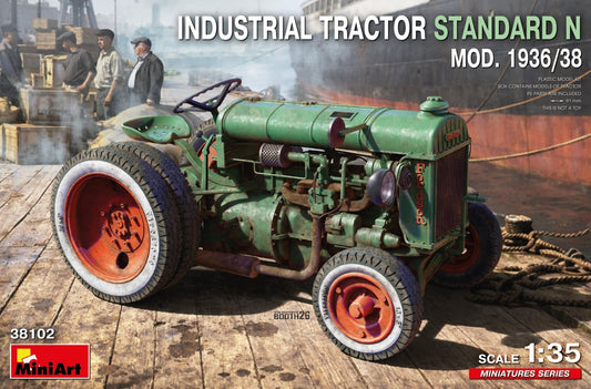 010 - Miniart - 38102 - Fordson Model N Industrial (1936-38) - primary image