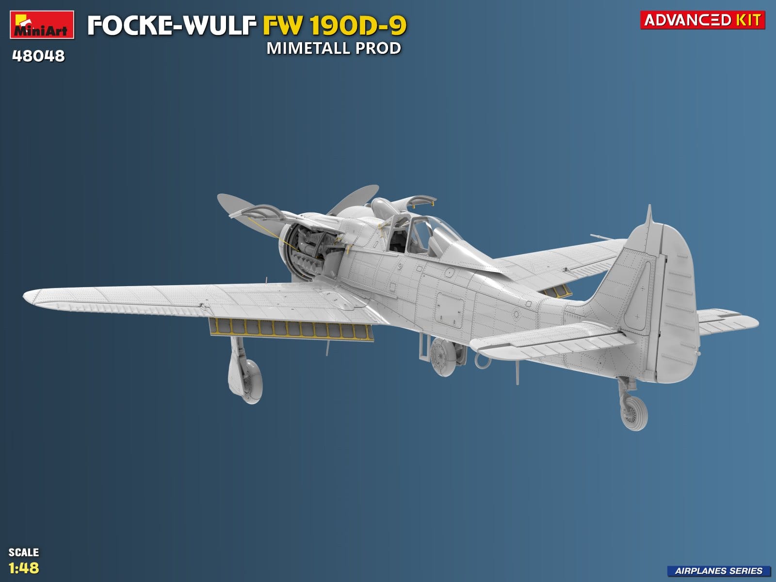 Miniart - 48048 - Focke-Wulf Fw 190 D-9 Mimetall - digital model