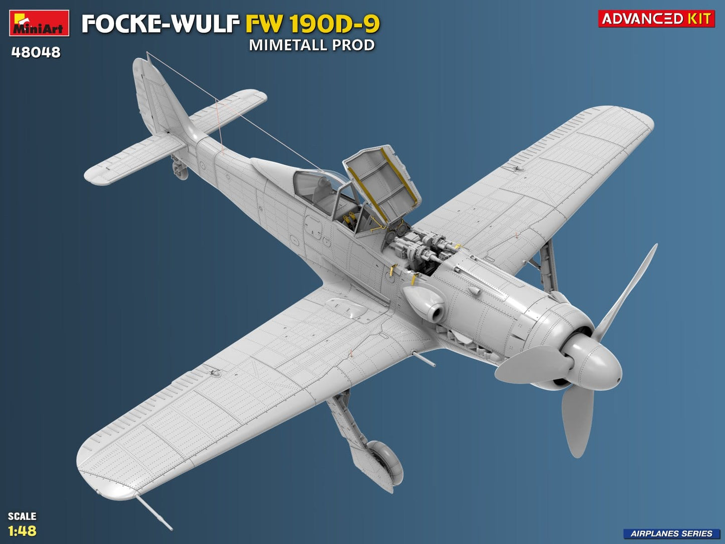 503 - Miniart - 48048 - Focke-Wulf Fw 190 D-9 Mimetall - digital model