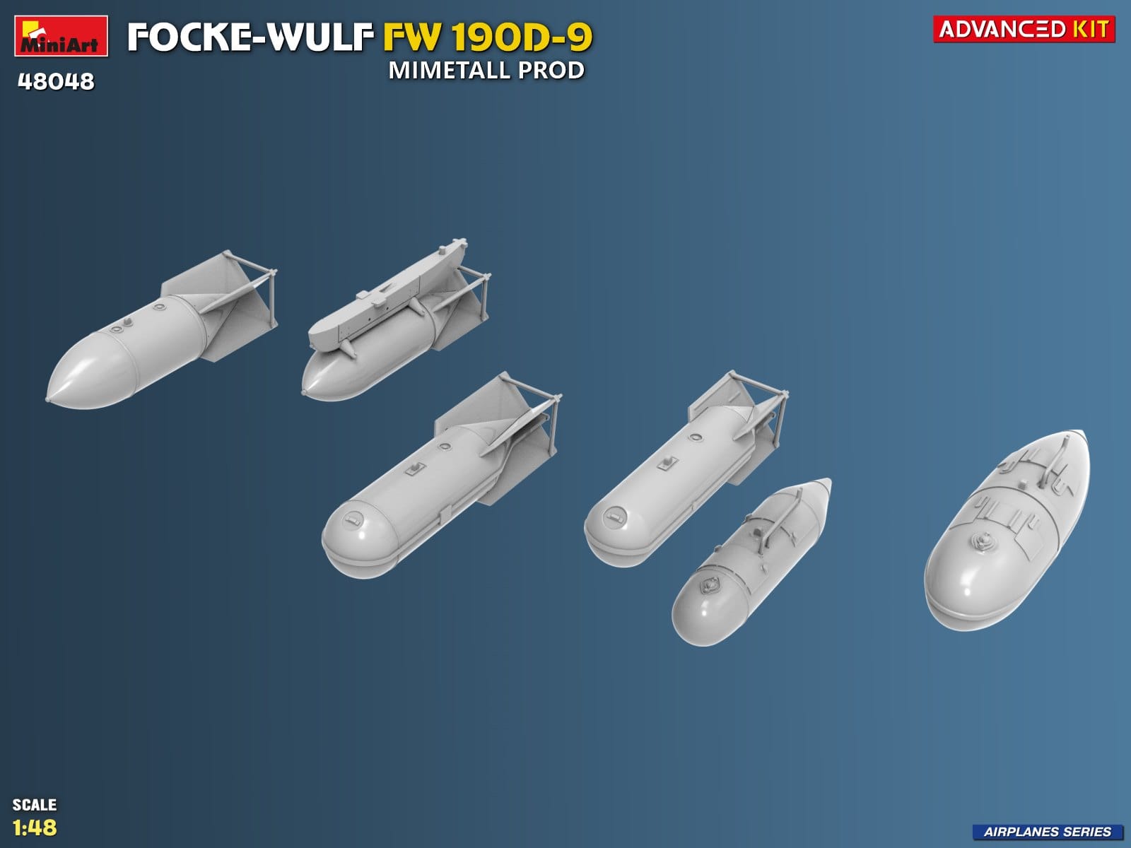 Miniart - 48048 - Focke-Wulf Fw 190 D-9 Mimetall - digital model
