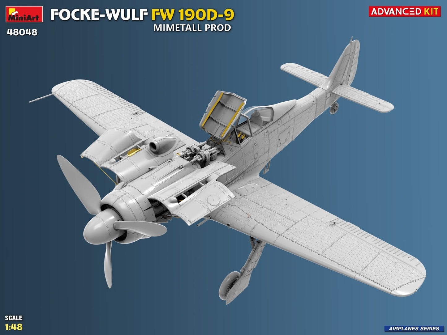 505 - Miniart - 48048 - Focke-Wulf Fw 190 D-9 Mimetall - digital model