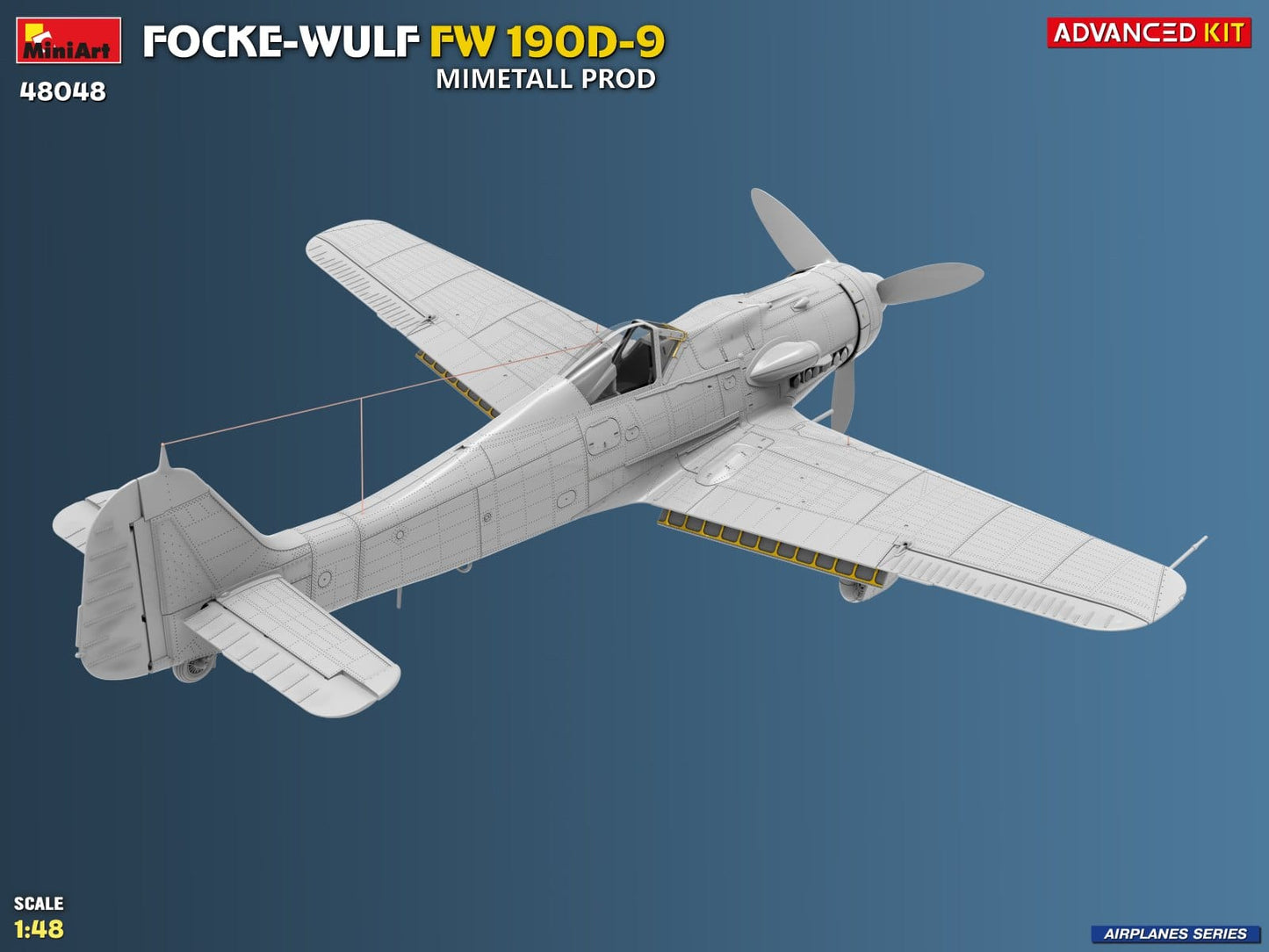 502 - Miniart - 48048 - Focke-Wulf Fw 190 D-9 Mimetall - digital model