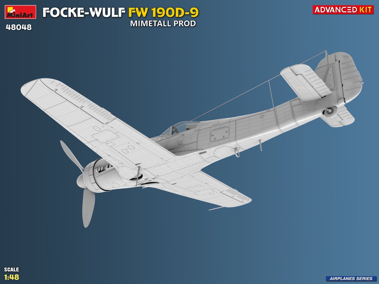 Miniart - 48048 - Focke-Wulf Fw 190 D-9 Mimetall - digital model