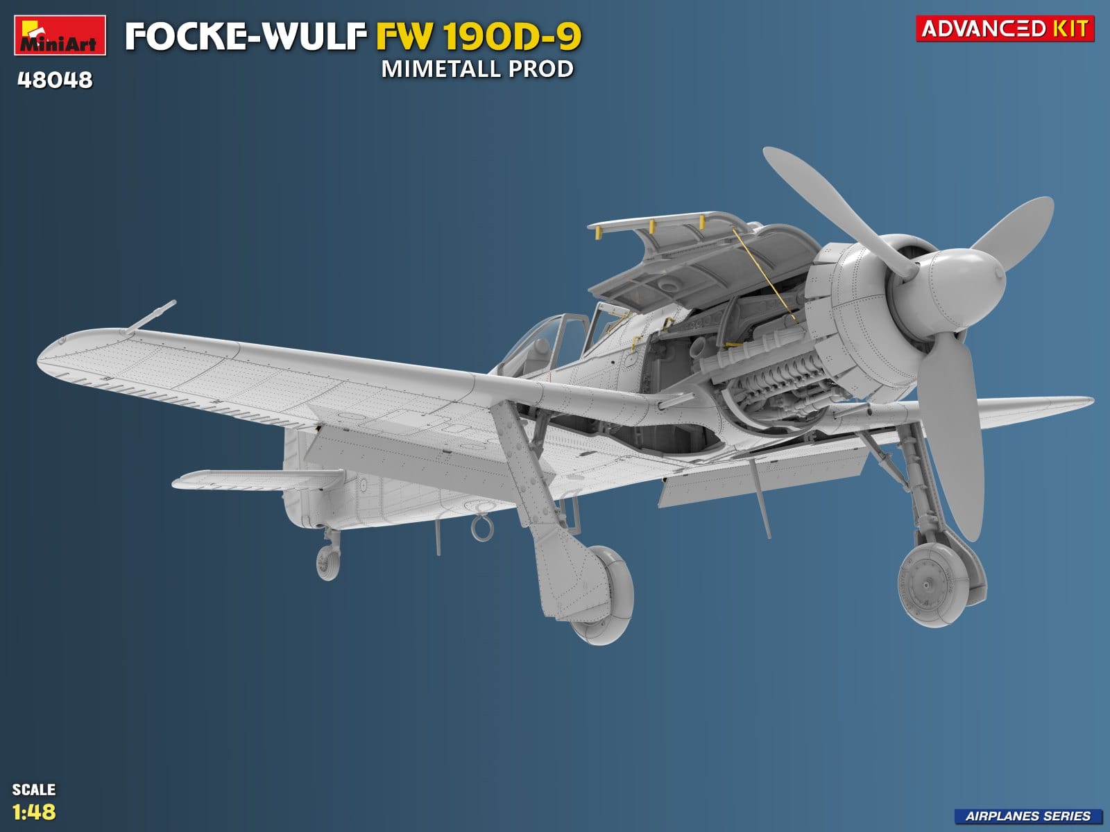 Miniart - 48048 - Focke-Wulf Fw 190 D-9 Mimetall - digital model