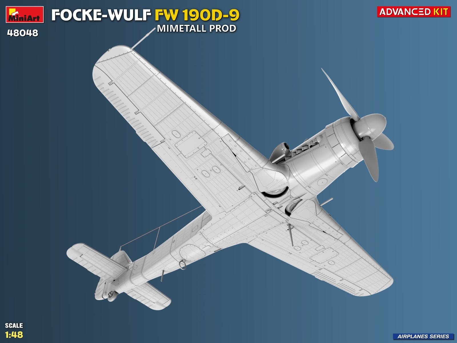 Miniart - 48048 - Focke-Wulf Fw 190 D-9 Mimetall - digital model
