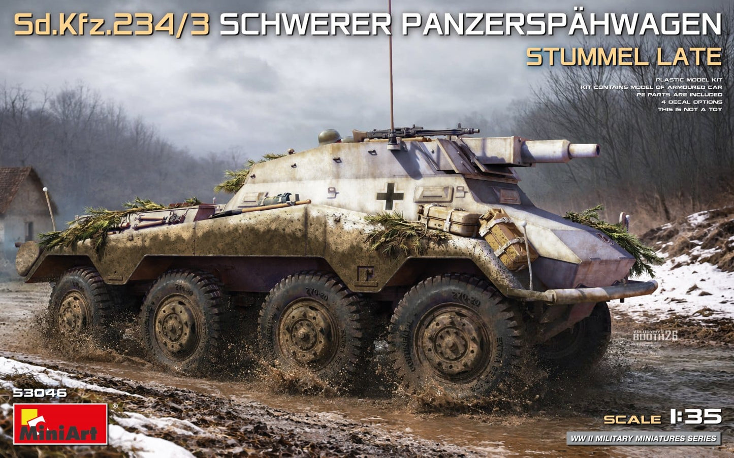 010 - Miniart - 53046 - Sd.Kfz. 234/3 (late) - primary image