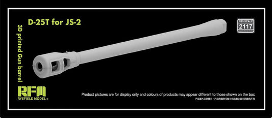 010 - Rye Field Model - 2117 - IS-2 D-25T Barrel - primary image
