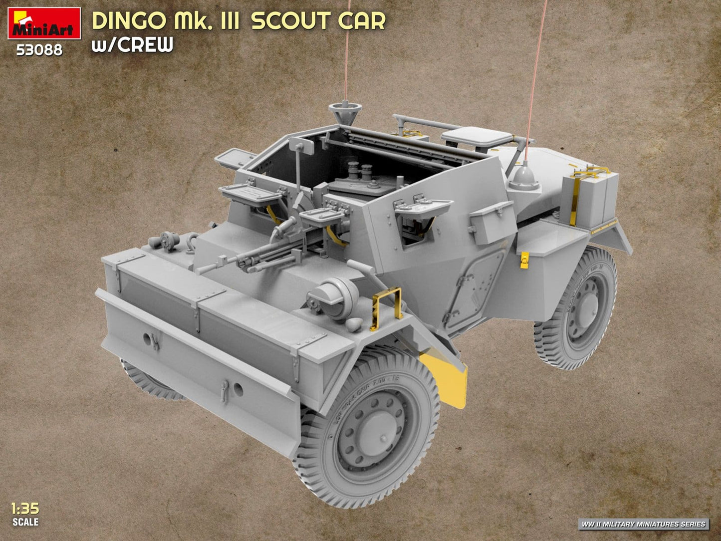 504 - Miniart - 53088 - Daimler Dingo Mk III - digital model