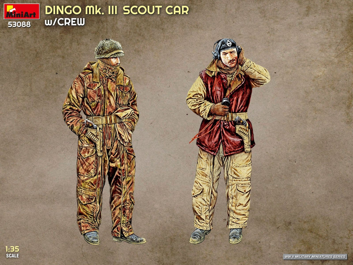 305 - Miniart - 53088 - Daimler Dingo Mk III - paint schemes