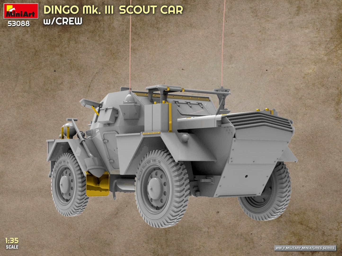 501 - Miniart - 53088 - Daimler Dingo Mk III - digital model