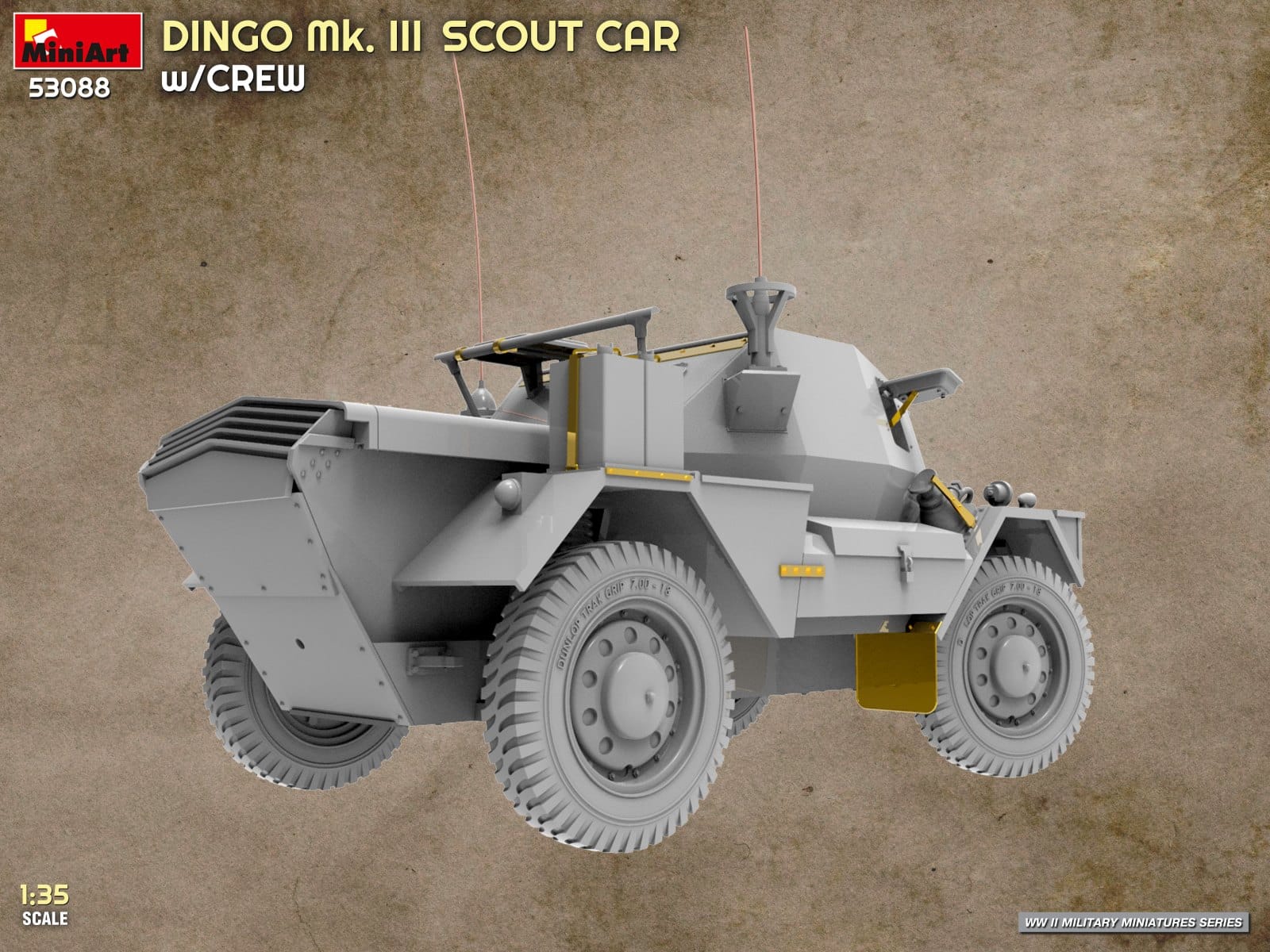 Miniart - 53088 - Daimler Dingo Mk III - digital model