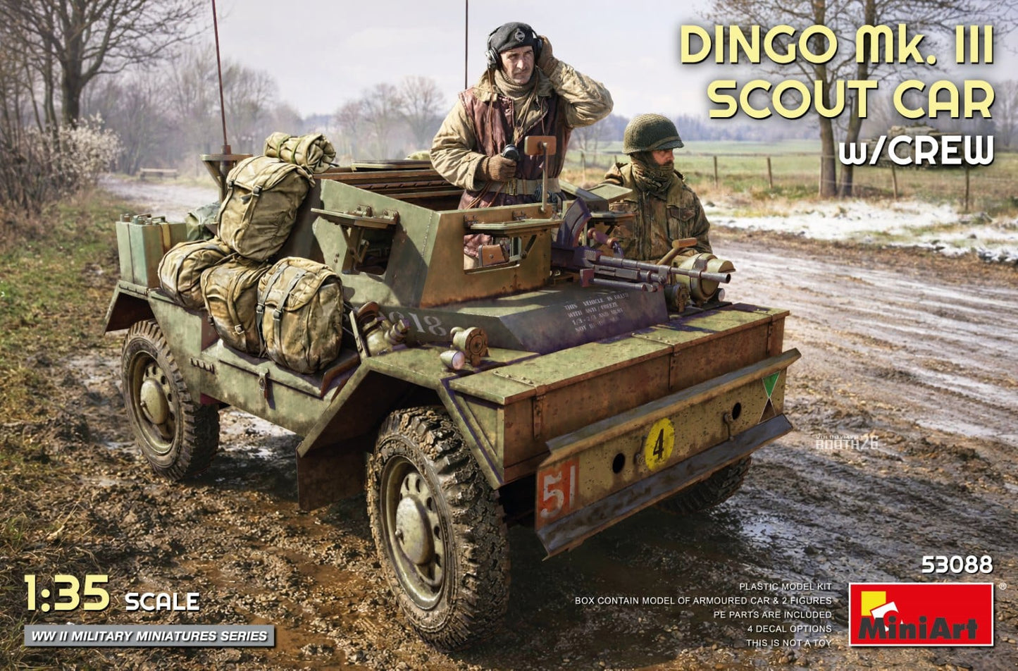 010 - Miniart - 53088 - Daimler Dingo Mk III - primary image
