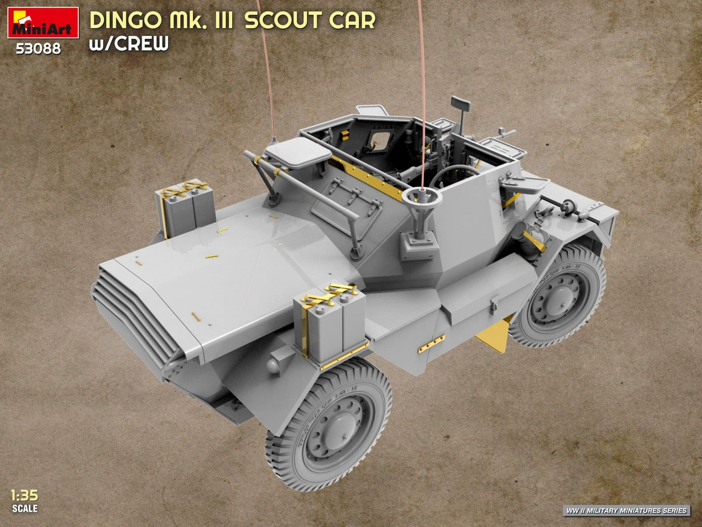 506 - Miniart - 53088 - Daimler Dingo Mk III - digital model