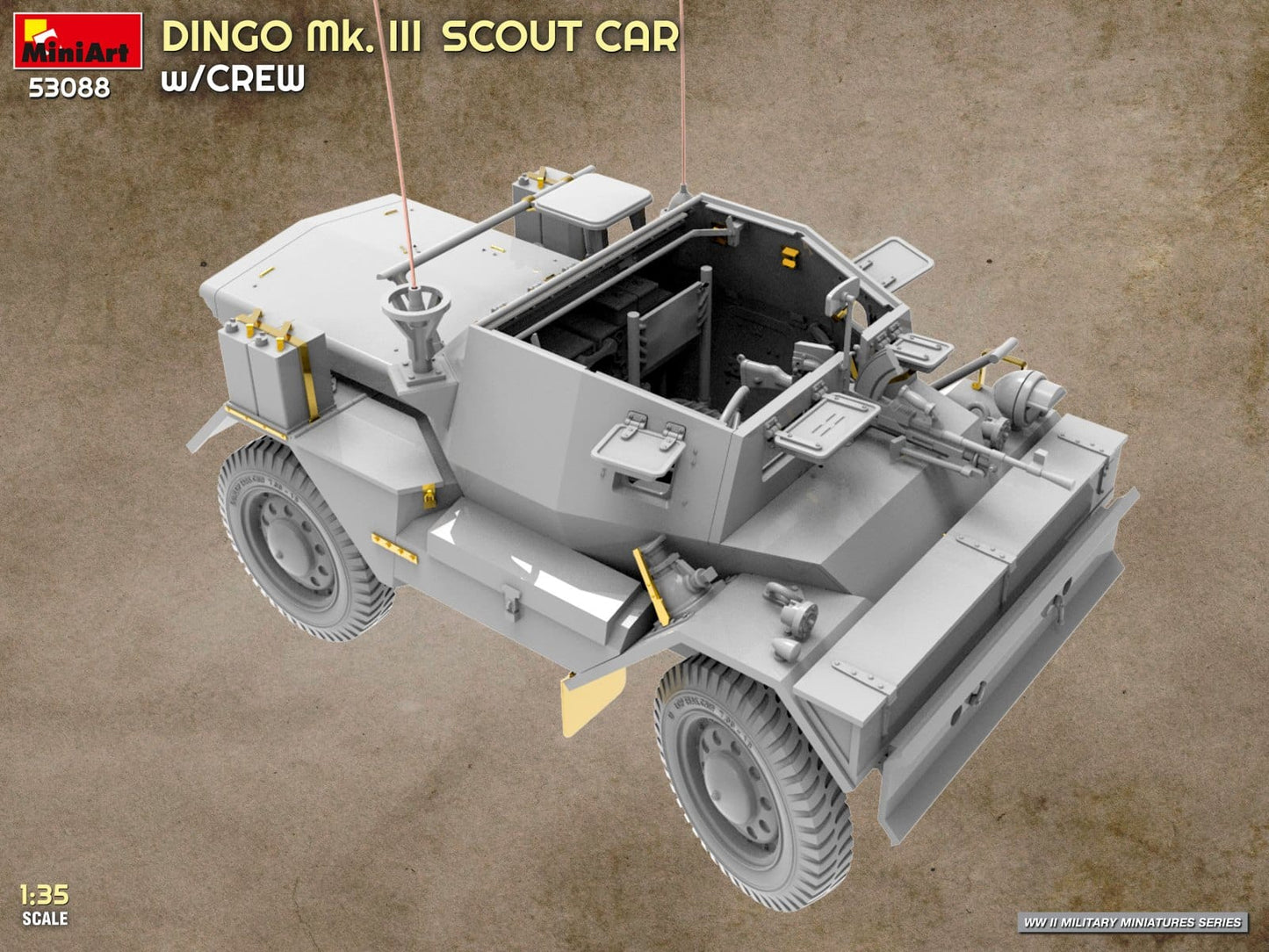 507 - Miniart - 53088 - Daimler Dingo Mk III - digital model