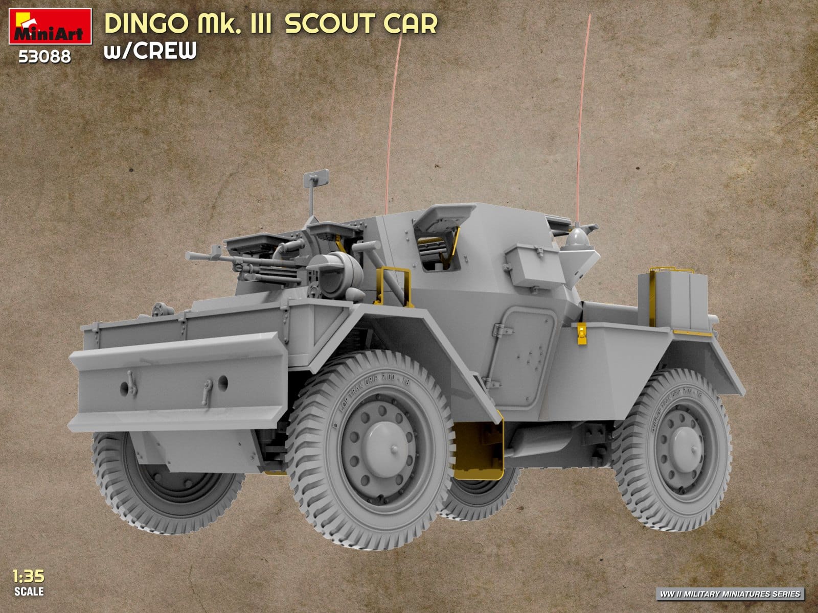 Miniart - 53088 - Daimler Dingo Mk III - digital model