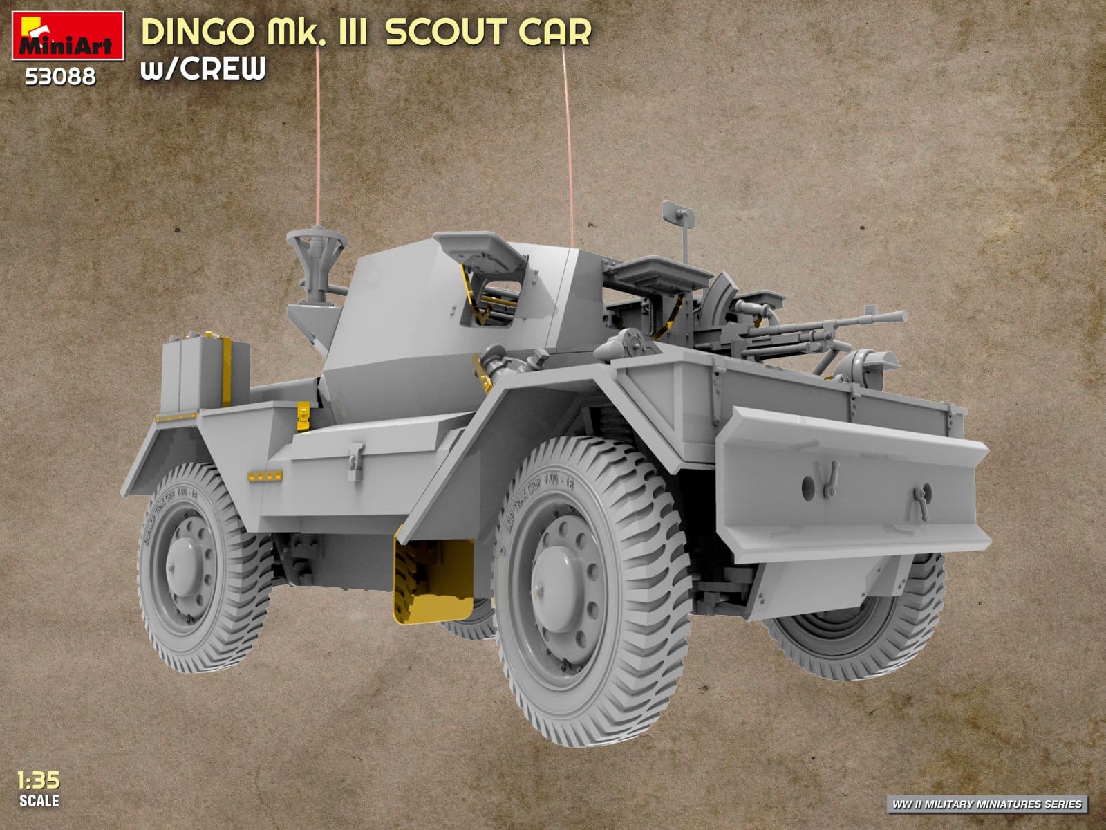Miniart - 53088 - Daimler Dingo Mk III - digital model