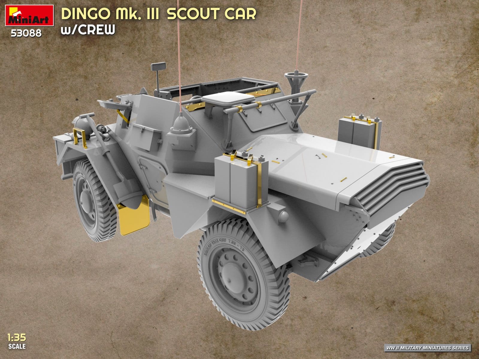 Miniart - 53088 - Daimler Dingo Mk III - digital model