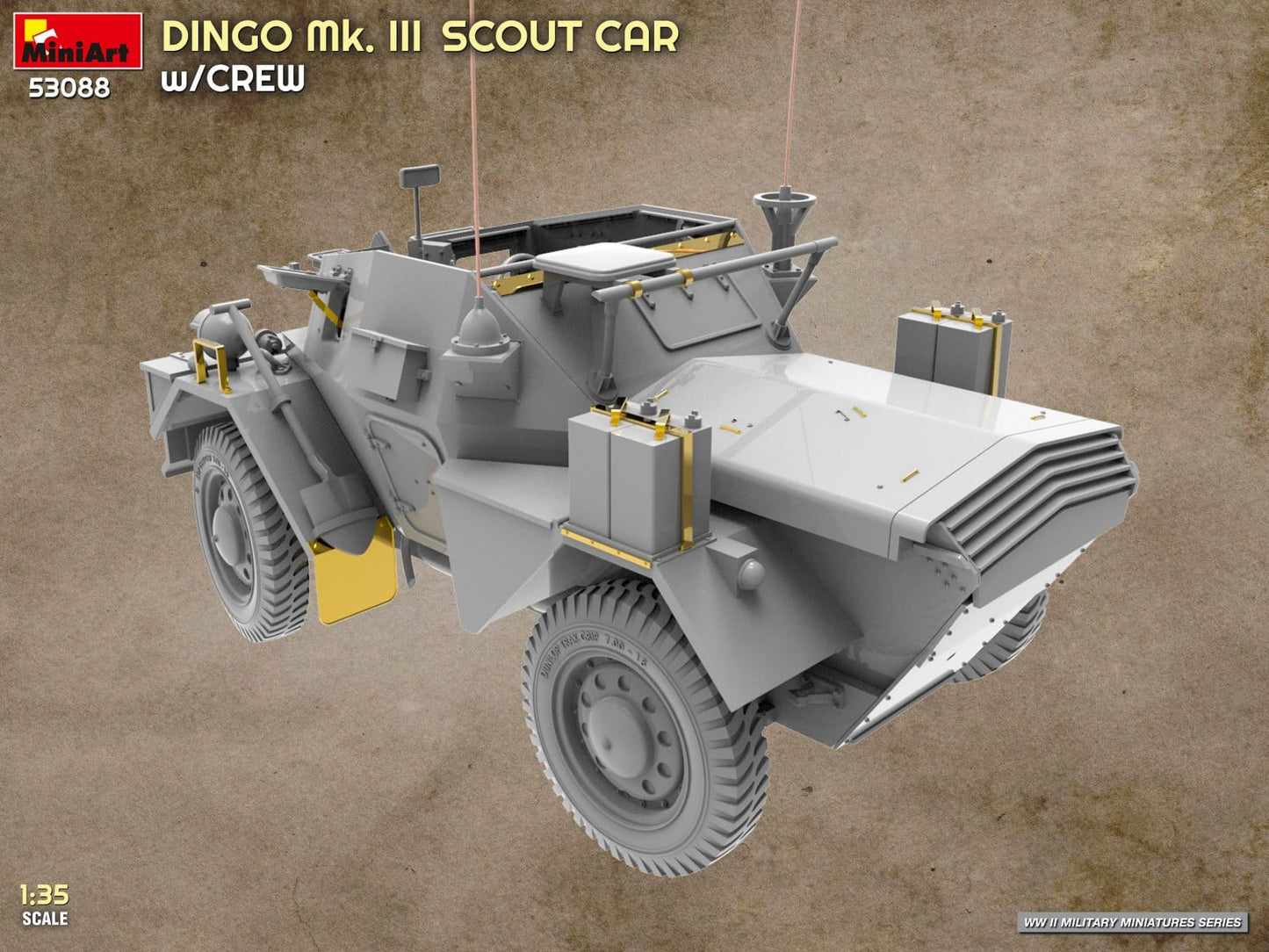 505 - Miniart - 53088 - Daimler Dingo Mk III - digital model