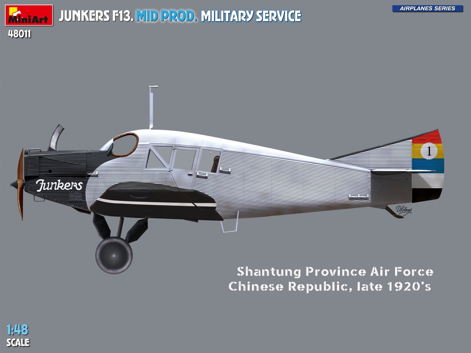 Miniart - 48011 - Junkers F13 (mid) - paint schemes