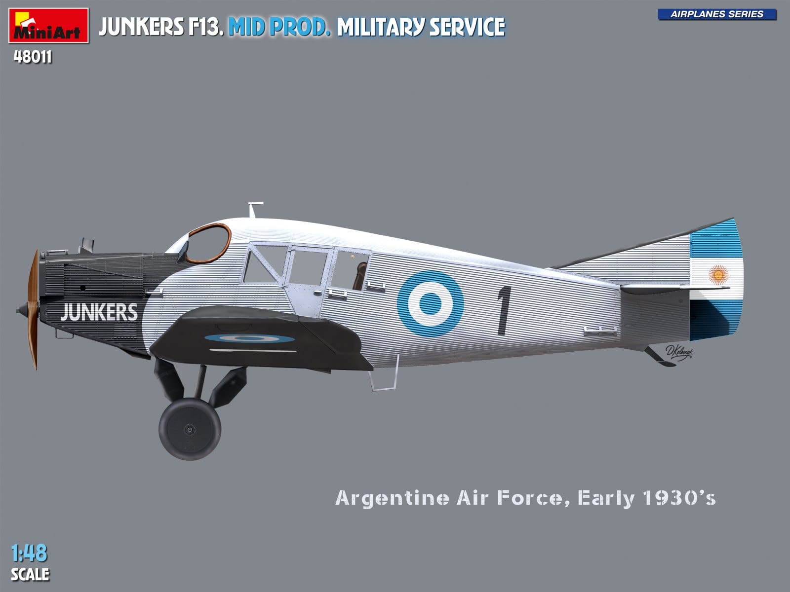 Miniart - 48011 - Junkers F13 (mid) - paint schemes