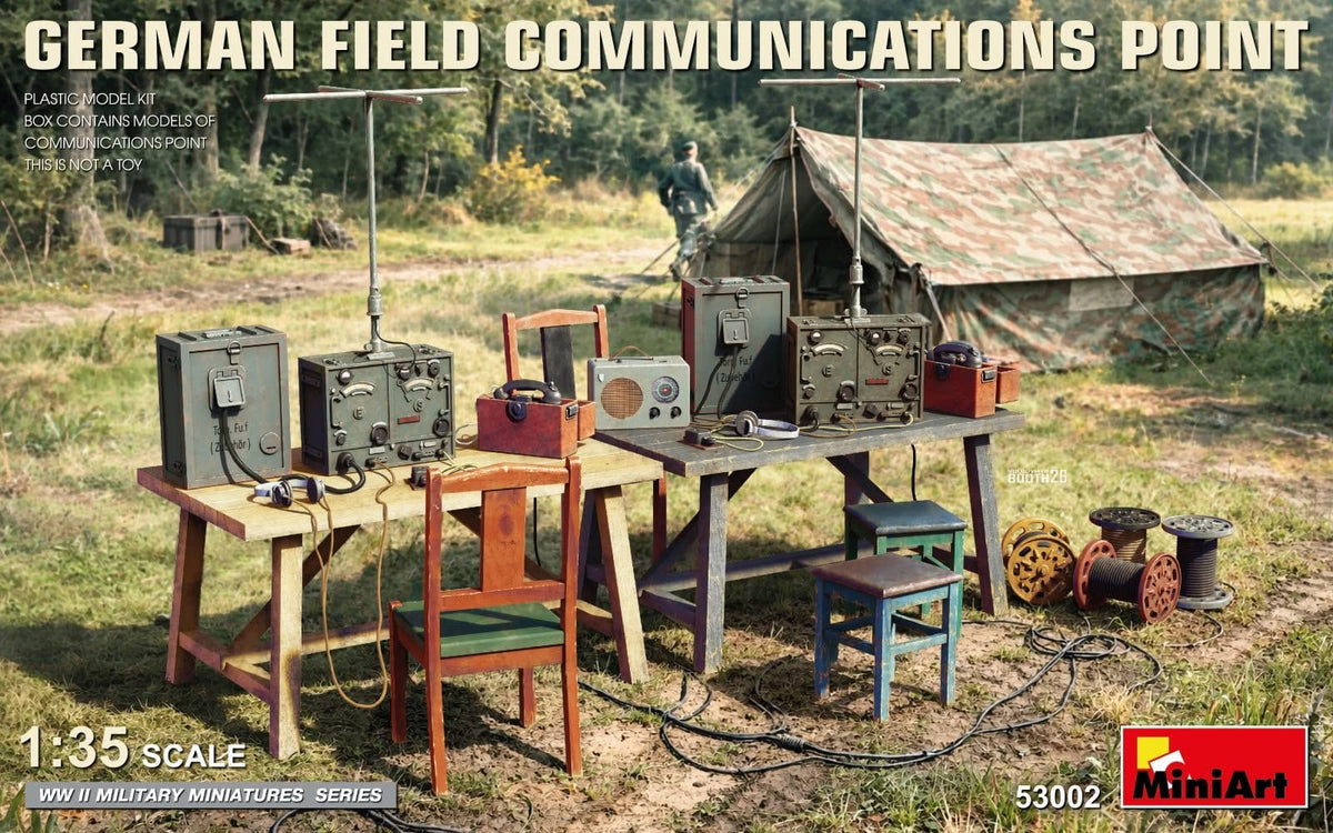 010 - Miniart - 53002 - German Field Communications Point - primary image