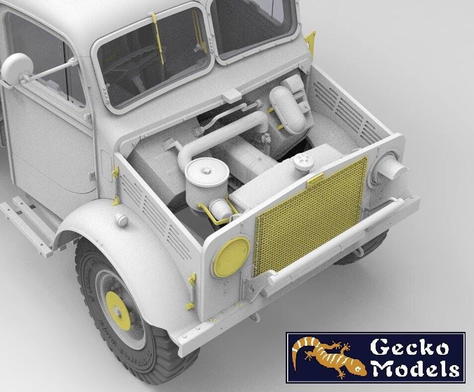 501 - Gecko Models - 35GM0096 - Bedford OXD 4x2 GS (Metal Body) - digital model