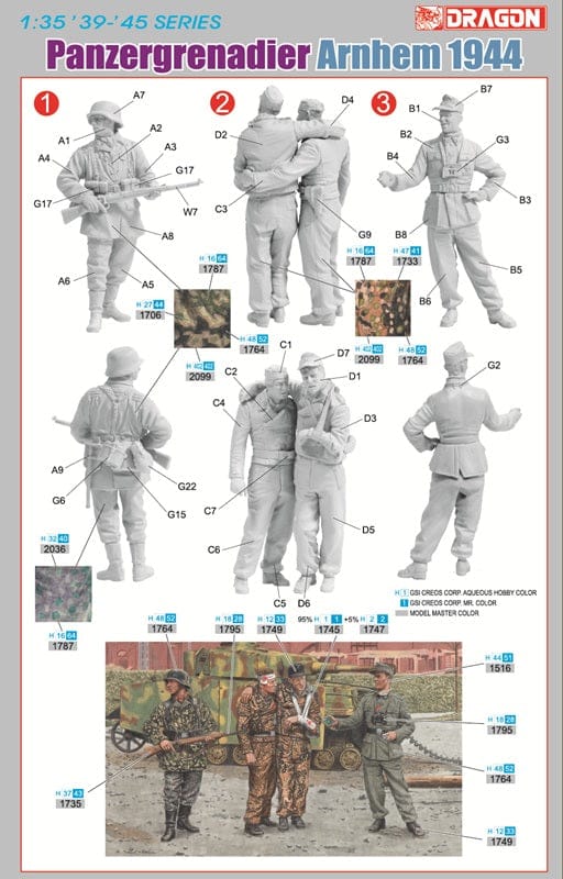 0Dragon - 6648 - German Panzergrenadiers (Arnhem 1944) - secondary image