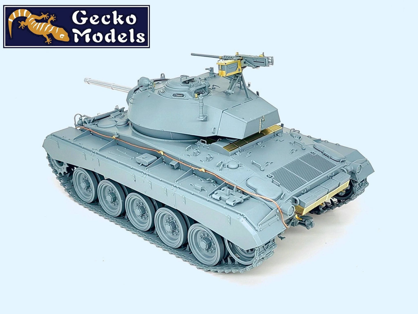 602 - Gecko Models - 16GM0038 - M24 Chaffee - unpainted model