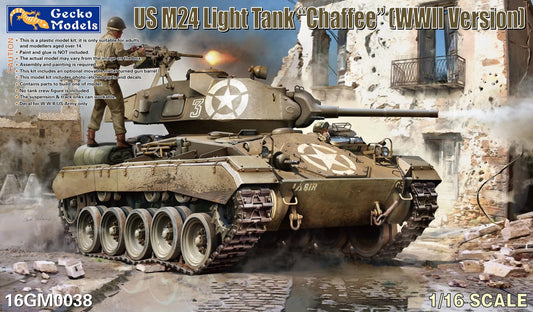 010 - Gecko Models - 16GM0038 - M24 Chaffee - primary image