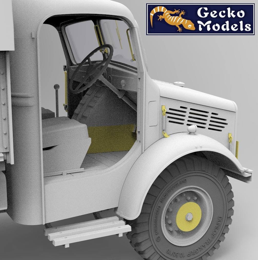 502 - Gecko Models - 35GM0096 - Bedford OXD 4x2 GS (Metal Body) - digital model