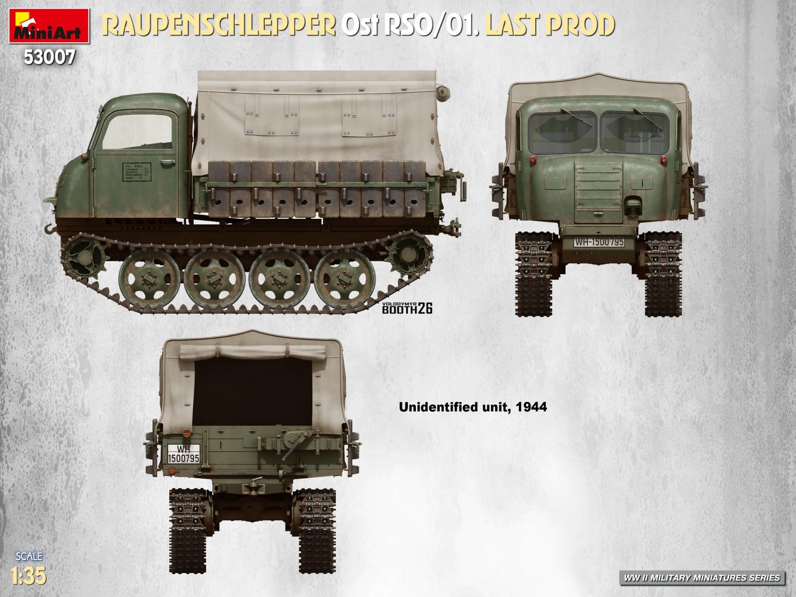 Miniart - 53007 - Steyr RSO/01 (last) - paint schemes
