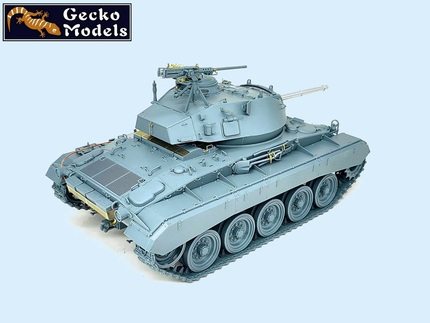 603 - Gecko Models - 16GM0038 - M24 Chaffee - unpainted model
