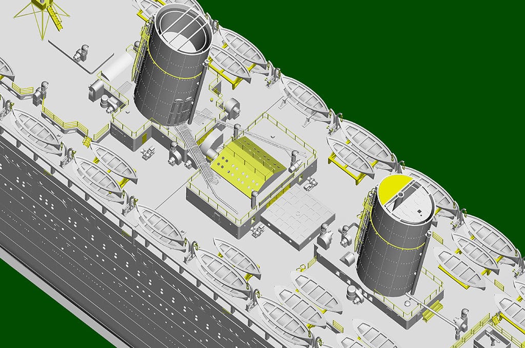 503 - Trumpeter - 03720 - HMT Olympic - digital model