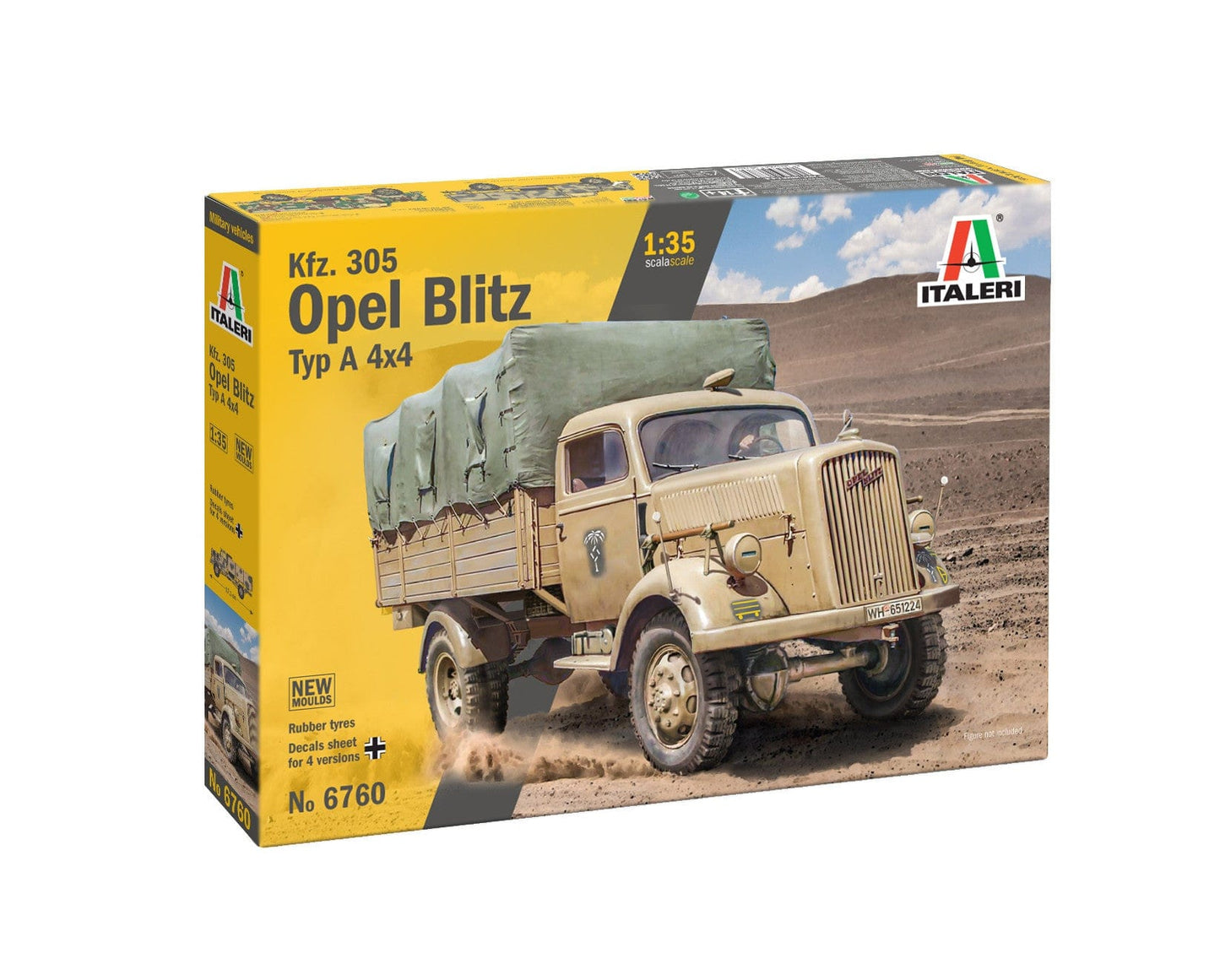 010 - Italeri - 6760 - Kfz. 305 Opel Blitz Typ A 4x4 - primary image