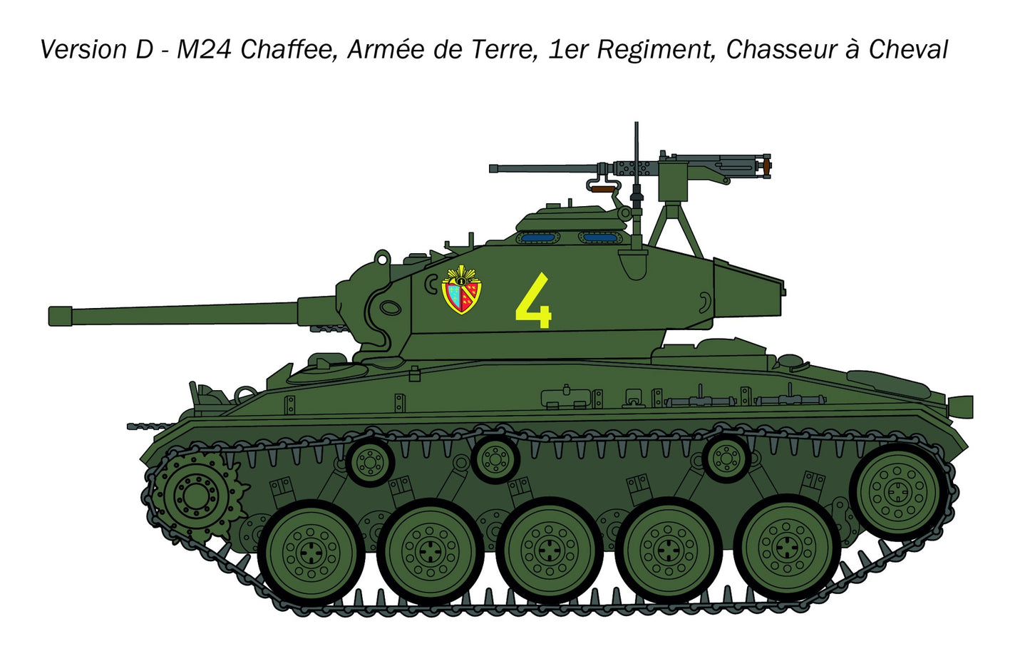 303 - M24 Chaffee - paint schemes