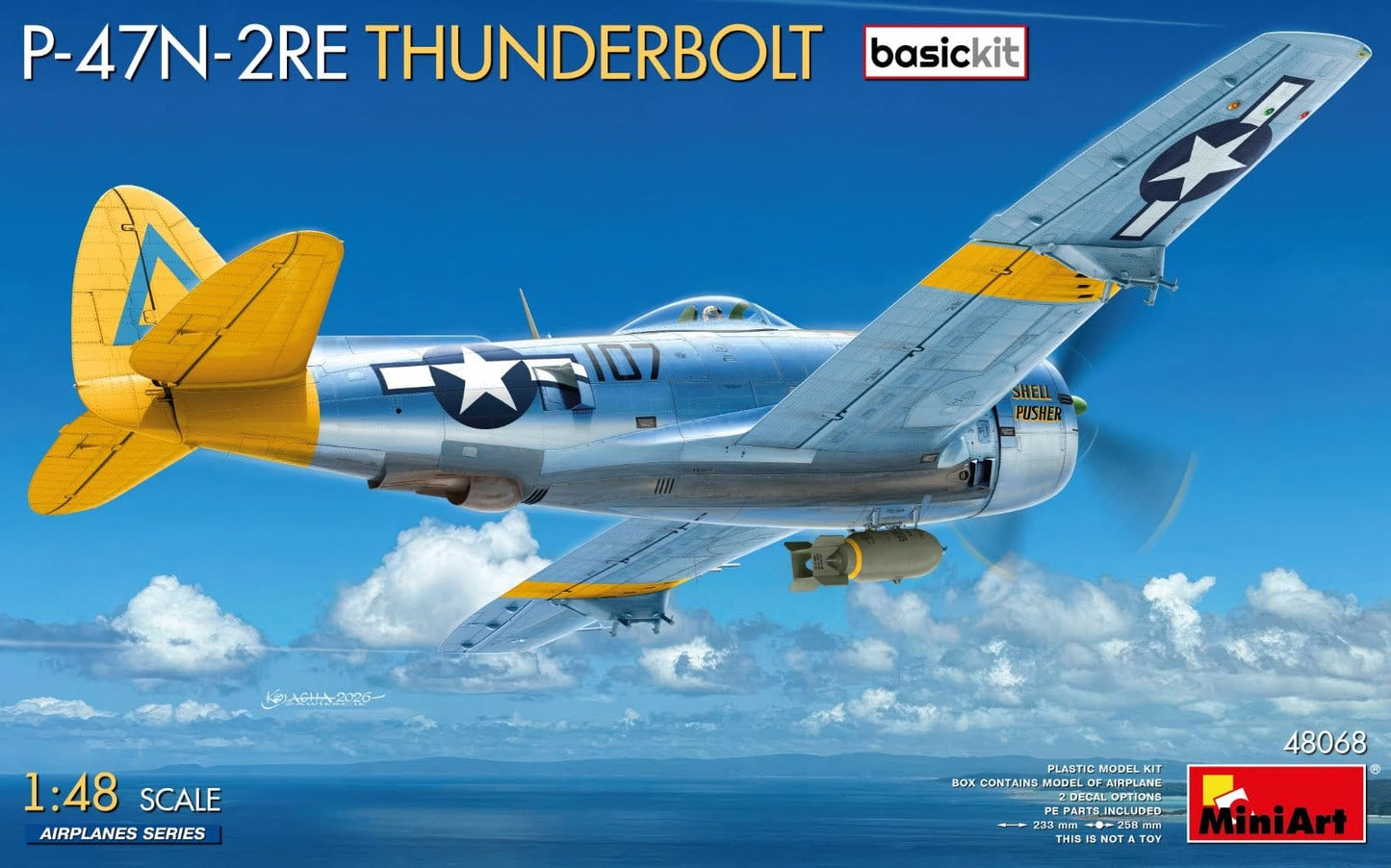 010 - Miniart - 48068 - Republic P-47N-2-RE Thunderbolt - primary image