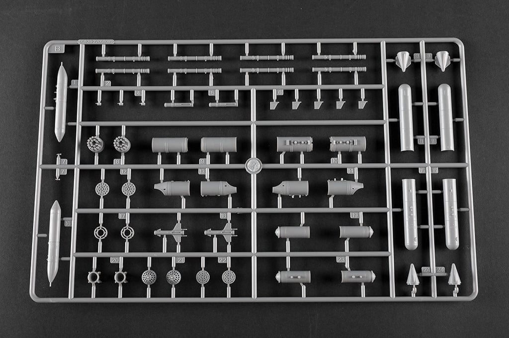 Trumpeter - 05830 - Mil Mi-35M Hind E - sprue