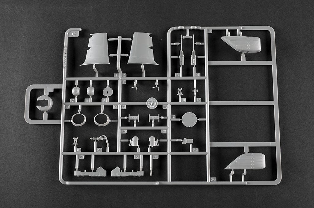 Trumpeter - 05830 - Mil Mi-35M Hind E - sprue
