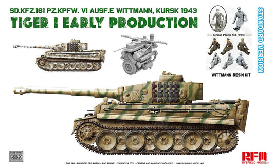 010 - Rye Field Model - 5139 - Pz.Kpfw. VI Ausf. E Wittmann Tiger I (early) - primary image