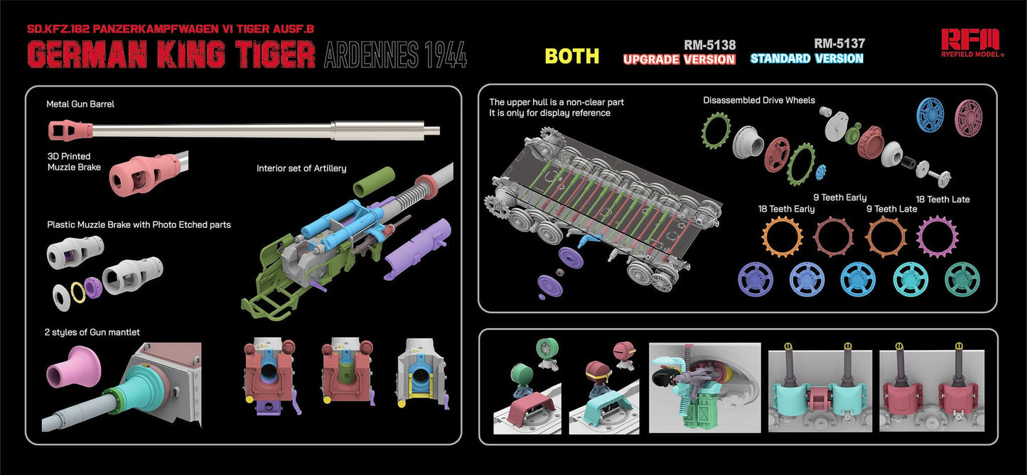 504 - Rye Field Model - 5137 - Henschel Pz.Kpfw. VI Tiger II Ausf. B Königstiger - digital model