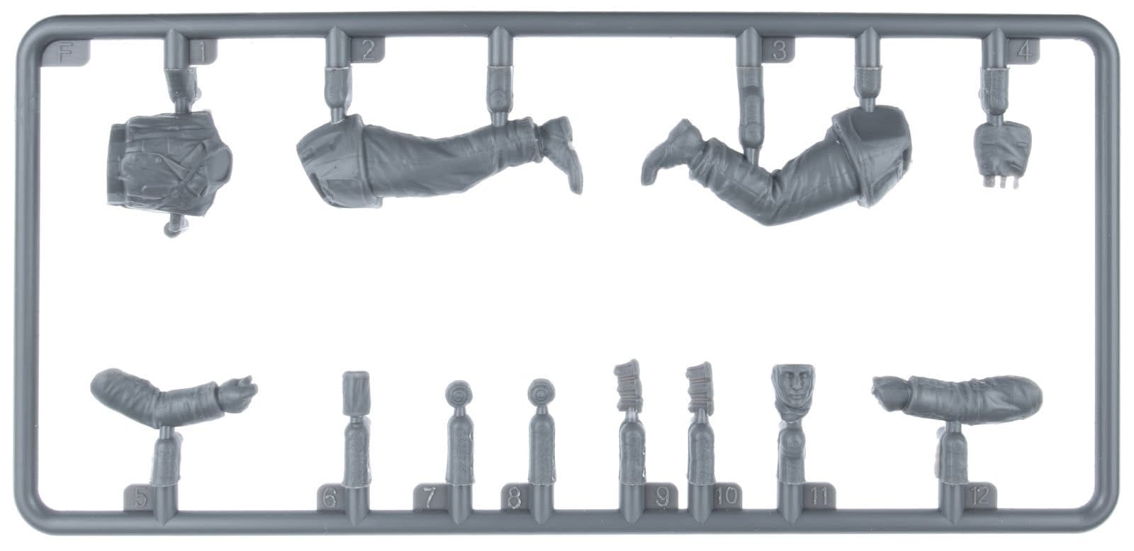 Miniart - 53051 - German Kampfgruppe Hansen - sprue