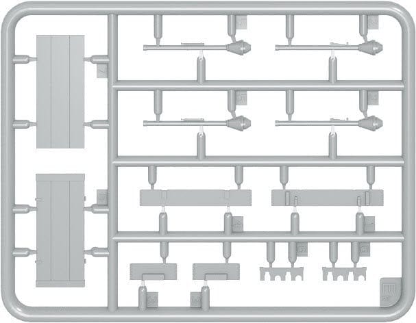203 - Miniart - 53051 - German Kampfgruppe Hansen - sprue